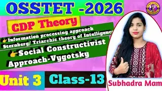 Triarchic theory of intelligence // Social Constructive Approach // @subhitutorial 