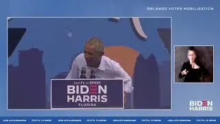 President Barack Obama Speech on Voting LIVE in Orlando, Florida | Joe Biden For President 2020