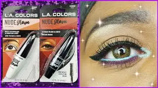 L.A. Colors Nude Glam Mascara and Primer Review • Dollar Tree Makeup