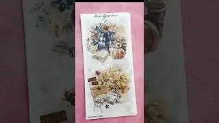 Setup a cozy fall planner base spread with me