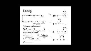 Easing - The 12 Principles of Animation #animation