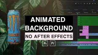 How to make an Animated Background for your Videos | No After Effects Tutorial