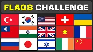 Guess the Country by the Flag Quiz - World Flags Challenge #guesstheflag
