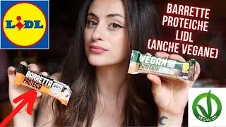 BARRETTE PROTEICHE ( ANCHE VEGANE) LIDL #Spesasana