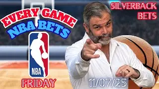 NBA Picks for EVERY GAME Friday 11/7/25 | FREE NBA Bets, Predictions, and Player Props
