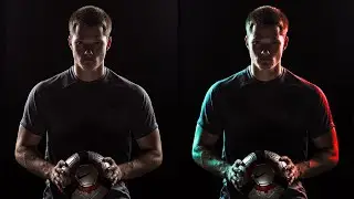 Simple Dual Lighting Effect in Photoshop | Photoshop Tutorial