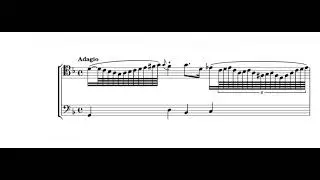 J.B.Barri&egrave;re Sonata for two Cellos in G SCORE