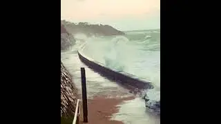 Beautiful Black Rock - Sunset and Waves -