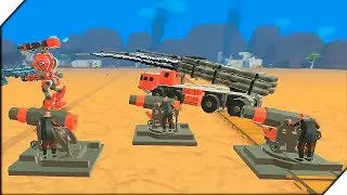 НОВАЯ ПУШКА С УРОВНЯМИ - Игра Army Battle Simulator. Лучшие игры для андроид