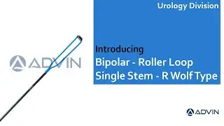 Advin Bipolar - Roller Loop - Single Stem - R Wolf Type | Биполярный роликовый электрод | Биполяр...