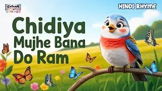 चिड़िया मुझे बना दो राम - Chidiya Mujhe Bana Do Ram | Hindi Songs & Rhymes #catrackkidstv