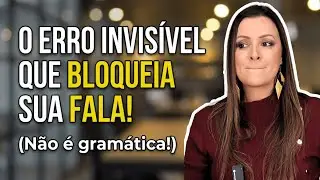 Te dá branco na hora de falar inglês? Por que seu cérebro apaga (e como resolver)