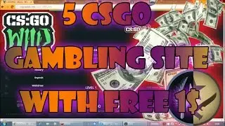 5 CSGO GAMBLING SITES WITH FREE MONEY (1$)