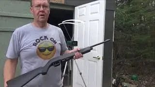 Распаковка пневматической винтовки Crosman 1077 и хронометрический тест