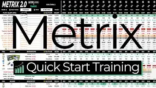 Metrix 2.0 - Quick Start Walkthrough - Track Your Amazon FBA Seller Performance Metric with Ease