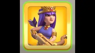 Jungle Queen Skin Animation | Archer Queen | Clash of Clans (No Commentary)