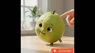 Cute Guava ASMR 🍈 Surprised by a Hand Feeding It a Guava Bite! #asmrvideo #asmrshorts #asmr