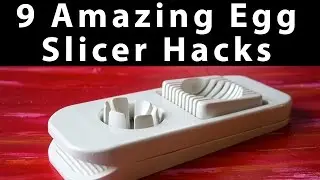 9 Amazing Egg Slicer Hacks | What Else Can You Cut with an Egg Slicer?