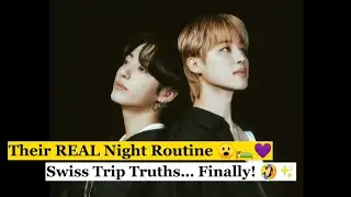 Jimin & Jungkook Funny Q&A Explained! Swiss Trip, Comfort Food & Late-Night Routine |BTS Army Update
