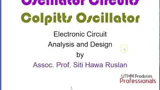 Oscillator - Colpitts Oscillator