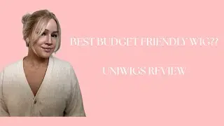 I Didn’t Expect This From an Affordable Human Hair Wig | UNIWIGS DELPHINE
