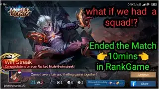 Tired of Solo Match |MythicRank Game | JRMC Caldino