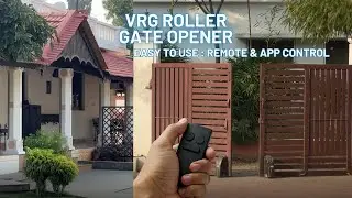 Effortless Security with VRG Automatic Roller Swing Gate Opener | Durable, Smart & Weather-Resistant