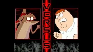 M.U.G.E.N #217: Rigby and Vegeta vs Peter Griffin and Elastigirl