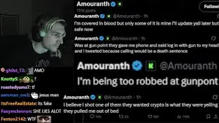 xQc Reacts to Amouranth's Tweet about Getting 