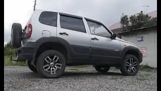 Установка лифт комплекта 4 см Tuning4WD.ru на автомобиль LADA (Chevrolet) Niva 2009 г.в.