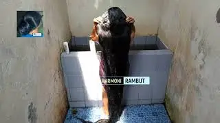 Floor Length Hair Plus Washing
