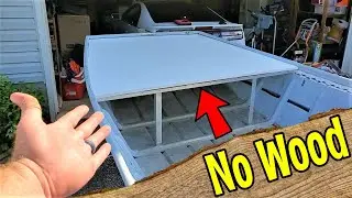 Jon Boat Casting Deck / Platform DIY Aluminum & PVC (No Wood = No Rot)
