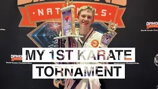 My First Karate Tournament.