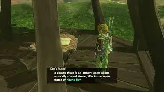 zelda BOTW :kass's journal