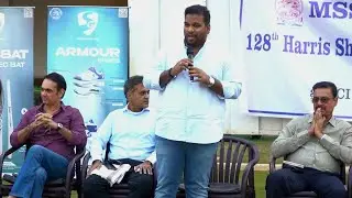 MCA President Ajinkya Naik on the Harris Shield Tournament During Closing Ceremony