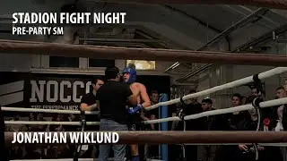 Thaiboxning - Stadion Fight Night Pre-Party SM - Jonathan Wiklund