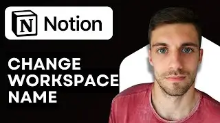 How to Change Workspace Name in Notion 2026 (Notion Tutorial)