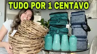 MEGA COMPRA DE 1 CENTAVO - FEIJÃO, DECORAÇÕES E MUITO MAIS