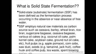 Solid-state fermentation
