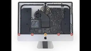 How to Remove Motherboard Logic Board iMac 21.5