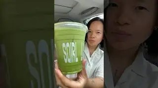 Matcha latte with honey and Sqirl&rsquo;s homemade almond milk. #matchalatte #matcha #review #losangeles