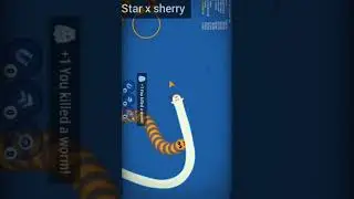 Worm zone || worm zone io || Magic gameplay #18 #shorts  #snakegamer #youtubeshorts #wormzone