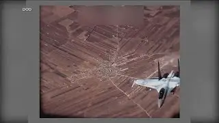 Dramatic video released of Russian fighter jets 'harassing' US drones over Syria