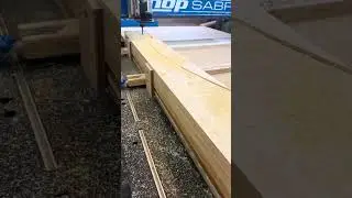 Alaskan Yellow Cedar profile cutting /Shop Sabre IS / CutMyTimber