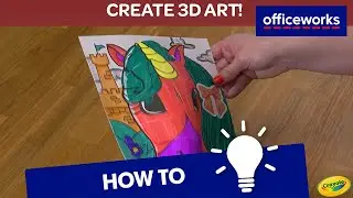 Create 3D Art with Crayola Colour POPS 3D Activity Set