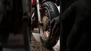 The Most Satisfying 1970s Motorcycle Restoration Ever! 🛠️💎 #Restoration #VintageMotorcycle #Shorts