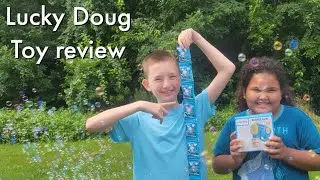 Lucky Doug Bubble Gun Toy review #unboxing #review
