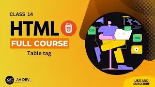 Master HTML Table Tag: Complete Guide for Creating Tables in Web Development| table  tag in html