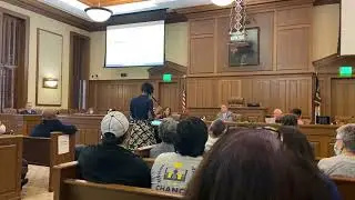 Advocating for Anti-Racism at Chatham County School Board Meeting