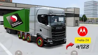 Ultra Graphics - Qualcomm Snapdragon Moto 4/128 📱Truckers of Europe 3 Gameplay